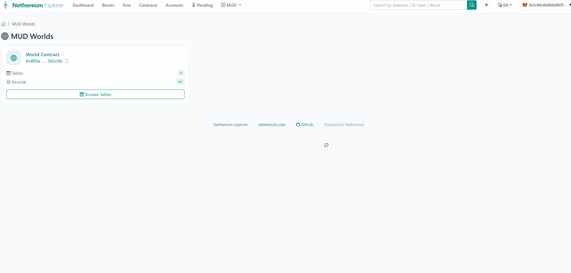 Queryservice Indexing Store Events | Nethereum
